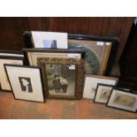 A selection of prints and engravings - nine in tot