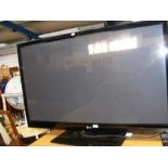 An LG 50PK590 50inch TV with remote