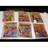 A collection of Marvel 'Team-Up' comics - Issues 1