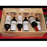 Six bottles of Chateau Grand-Puy-Lacoste - Vintage