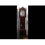 A 19th century Isle of Wight long case clock with