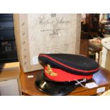 A military hat in box