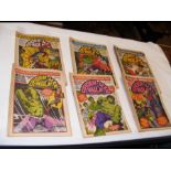 Twenty-five 'Spider-man and Hulk Weekly' comics