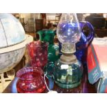 A small quantity of coloured glass