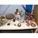 A Beswick Cat - No.1558, together with assorted co