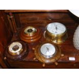 Four wall barometers