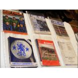 A collection of Chelsea Football Programmes - most