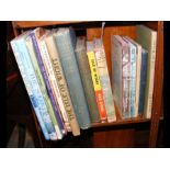 A selection of old Isle of Wight books including '