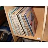 A selection of vinyl LP records