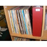 A selection of vinyl LP records