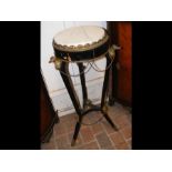 An Empire style marble top plant stand - for resto