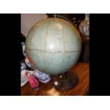 A Philips Challenge Globe on wooden stand