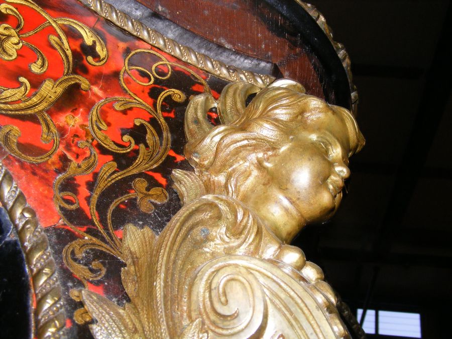 A 19th century red Boulle and ebonized side table - Image 12 of 18