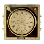 DENT, LONDON. CHRONOMETER MAKER TO THE QUEEN No. 2398. A MID 19TH CENTURY TWO-DAY MARINE CHRONOMETER
