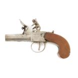 DUNDERDALE, MABSON & LABRON. AN EARLY 19TH CENTURY POCKET PISTOL