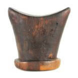 AN EARLY AFRICAN HARDWOOD HEAD REST
