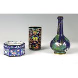 THREE PIECES OF CHINESE CLOISONNÉ WARE
