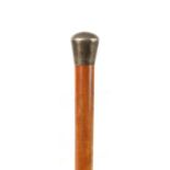A SUBSTANTIAL 19TH CENTURY MALACCA WALKING STICK