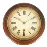 AN 8" DIAL W&H WALL CLOCK