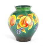 A CHARLOTTE RHEAD CROWN DUCAL WARE LARGE INVERTED BULBOUS VASE