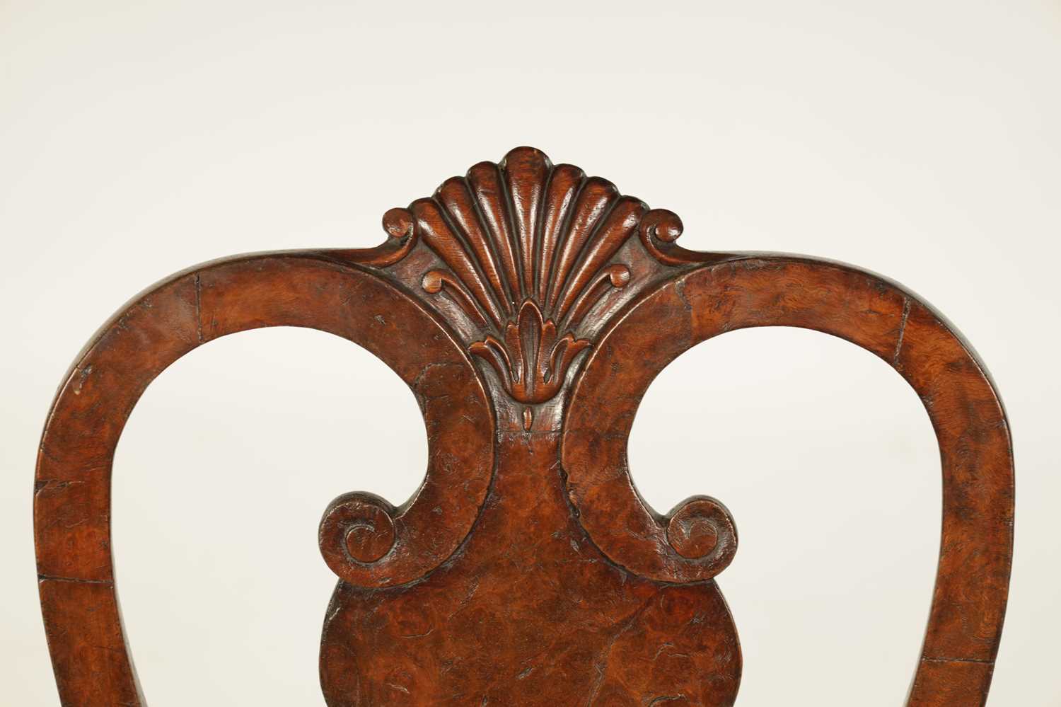 A 19TH CENTURY GEORGE I STYLE BURR WALNUT CHILD'S CHAIR - Image 3 of 9