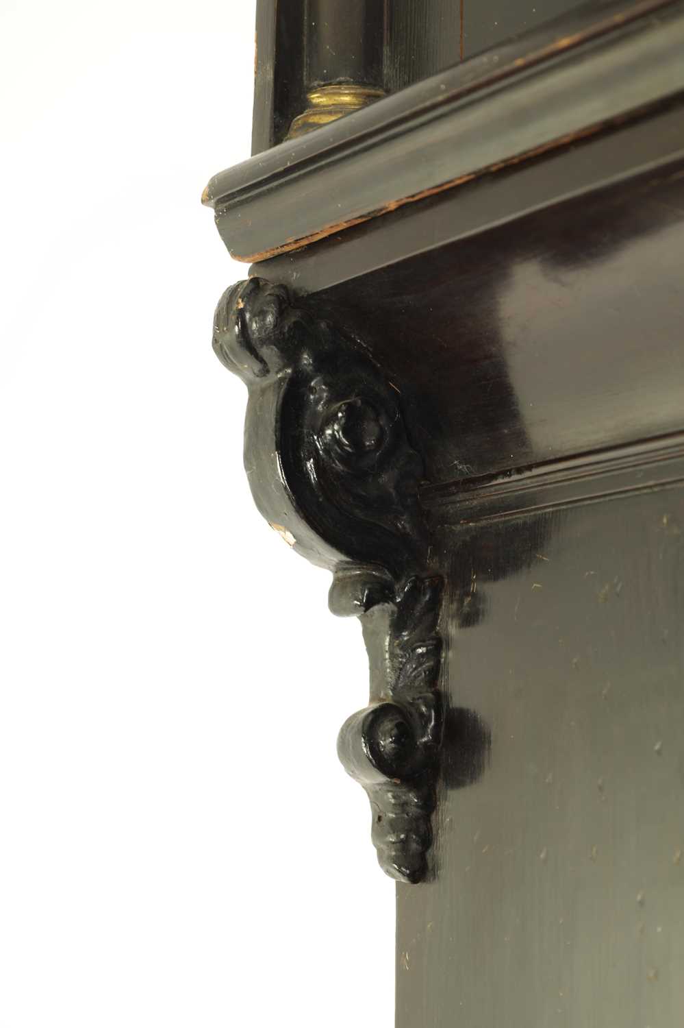 RICHARD STREET, LONDON. AN IMPRESSIVE EARLY 18TH CENTURY EBONISED LONGCASE CLOCK - Image 12 of 12