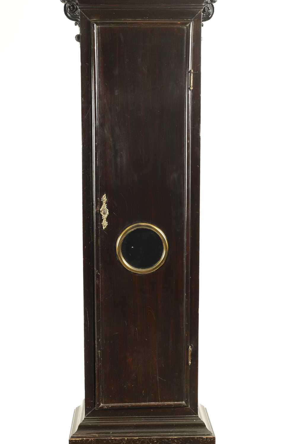 RICHARD STREET, LONDON. AN IMPRESSIVE EARLY 18TH CENTURY EBONISED LONGCASE CLOCK - Image 6 of 12