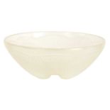 A RENE LALIQUE OPALESCENT GLASS 'COQUILLE' BOWL