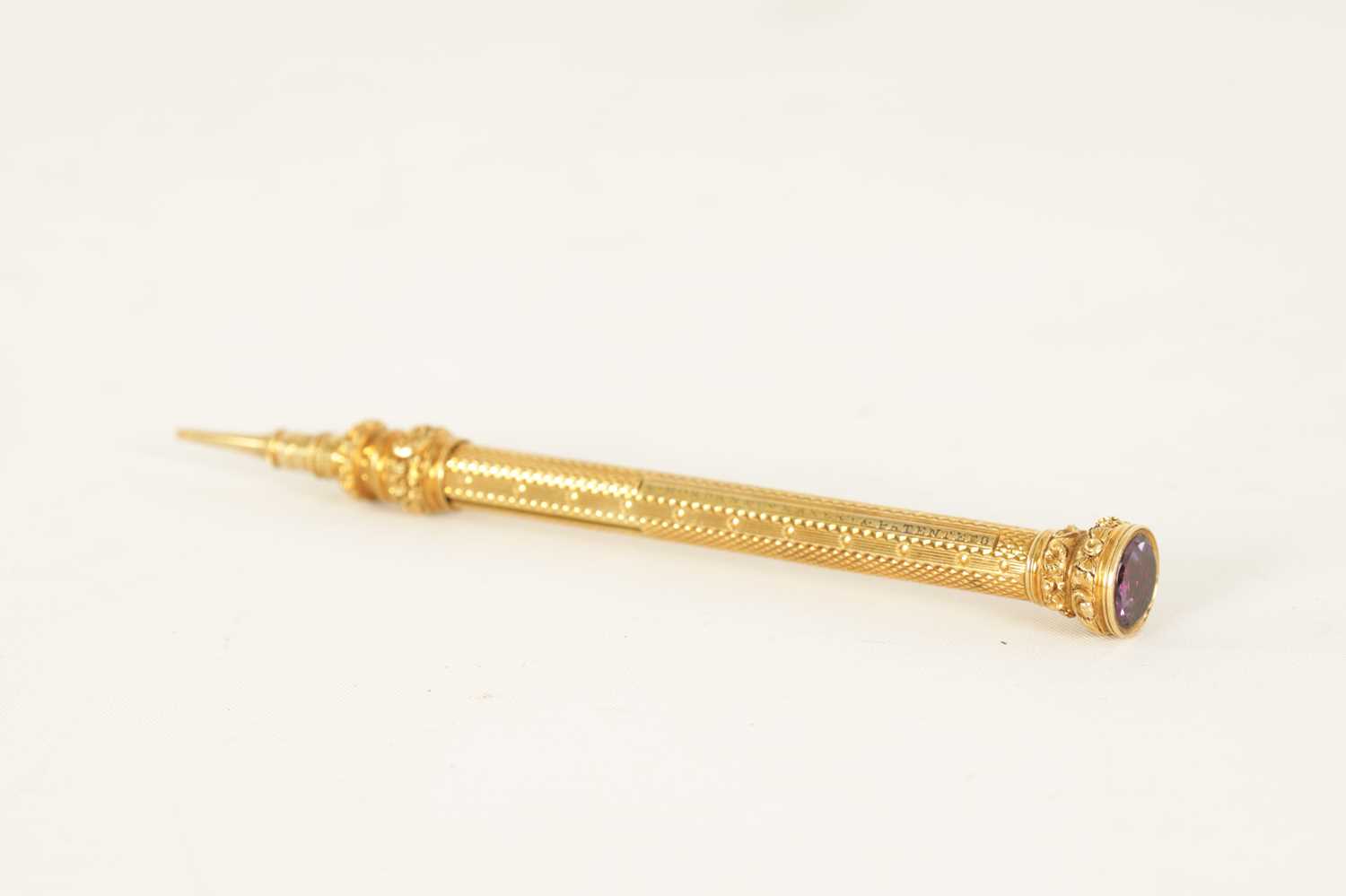 A 9CT GOLD SAMPSON MORDAN & CO. PROPELLING PENCIL - Image 2 of 7