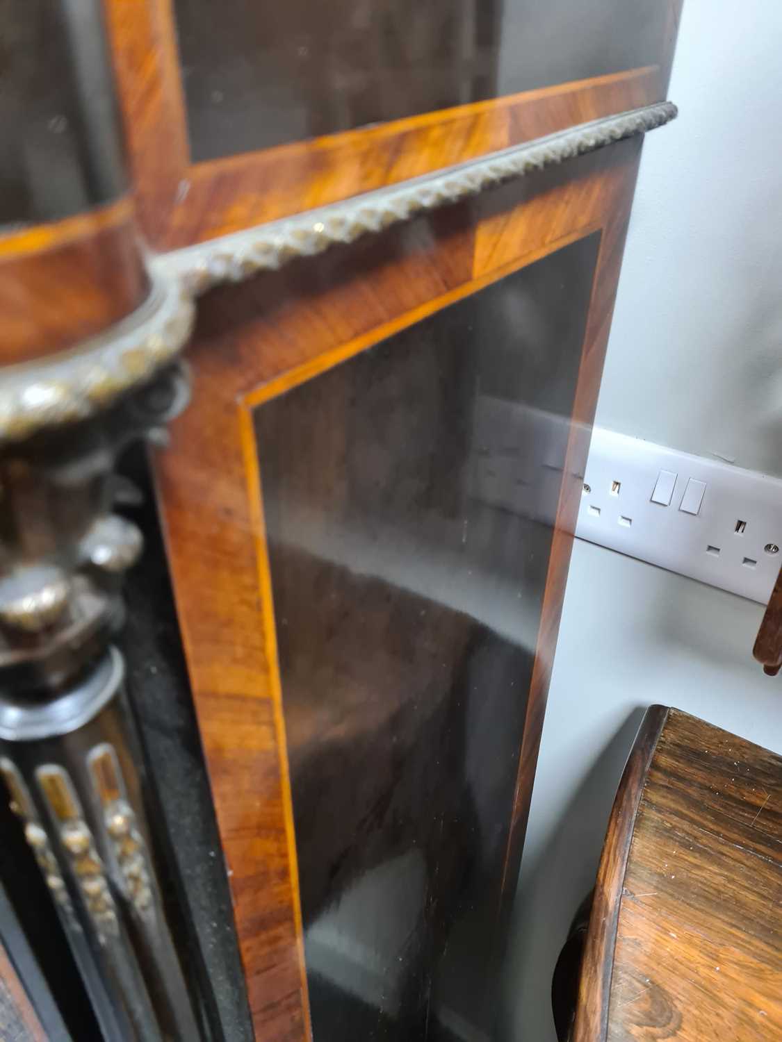 A 19TH CENTURY FRENCH EBONISED AND KINGWOOD CROSS-BANDED MARQUETRY INLAID FALL FRONT SECRETAIRE CABI - Image 11 of 14