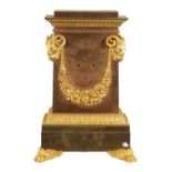 A MID 19TH CENTURY FRENCH ORMOLU MANTEL CLOCK