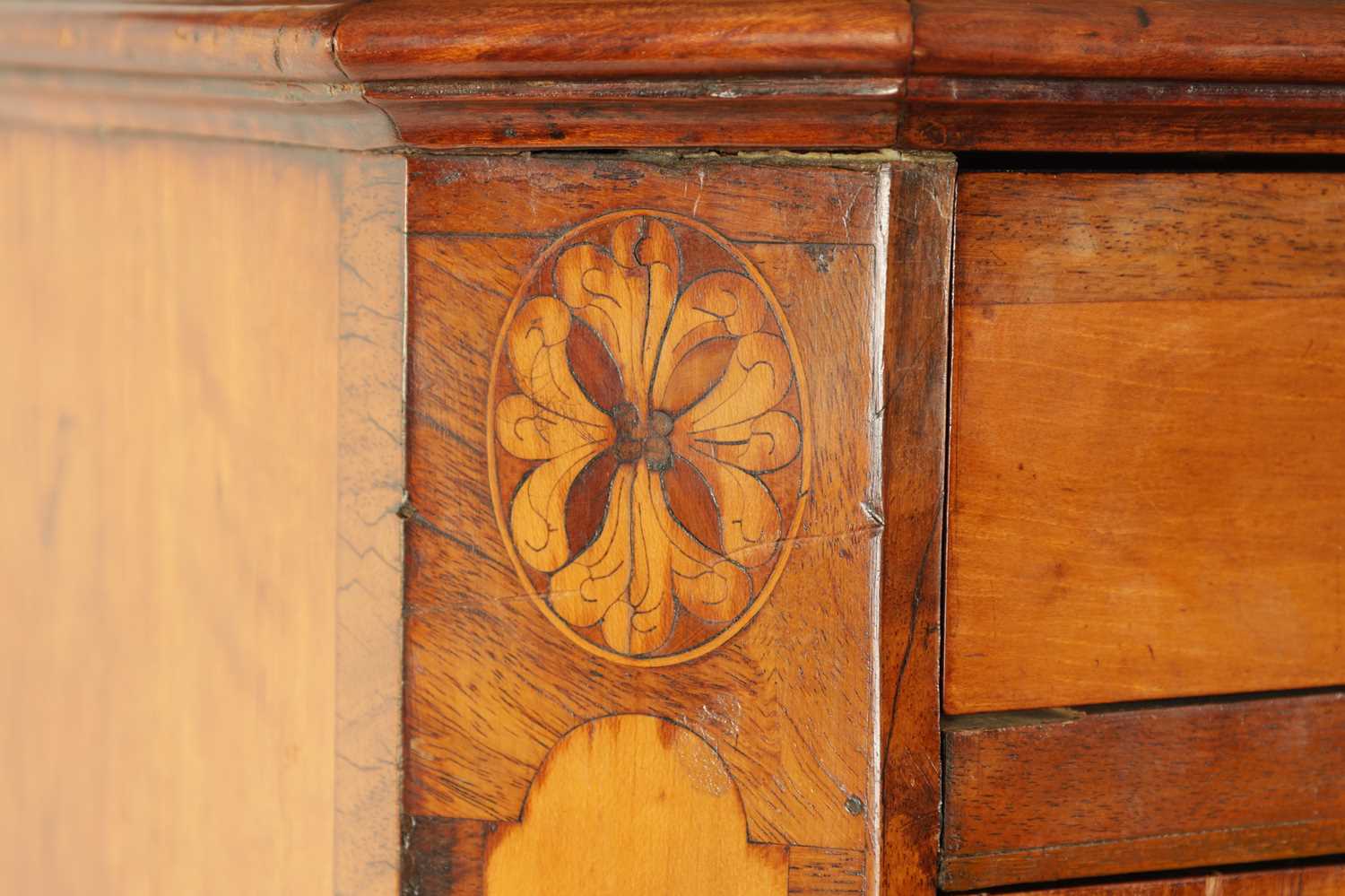 A GEORGE III MARQUETRY INLAID SATINWOOD AND KING WOOD CROSS-BANDED FALL FRONT SECRETAIRE CABINET IN - Image 4 of 15