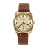 A 1930s GENTLEMAN’S 9 CARAT GOLD OMEGA WRISTWATCH