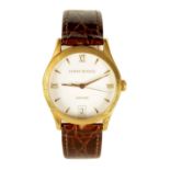 A GENTLEMAN’S 18CT GOLD ALFRED DUNHILL AUTOMATIC WRIST WATCH