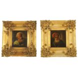 IN THE CIRCLE OF PIETER BRANDL (1668-1739), A PAIR OF OLD MASTER PORTRAITS