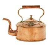 OF MOTORING INTEREST - A 1903 PARIS TO MADRID MOTOR RACE CATERER'S COPPER KETTLE OF LARGE SIZE