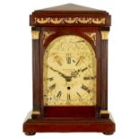 JOHN WALKER, LONDON. A 19TH CENTURY AND LATER FUSEE BRACKET CLOCK