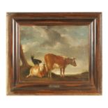 19TH CENTURY OIL ON BOARD IN THE MANNER OF PAULUS POTTER
