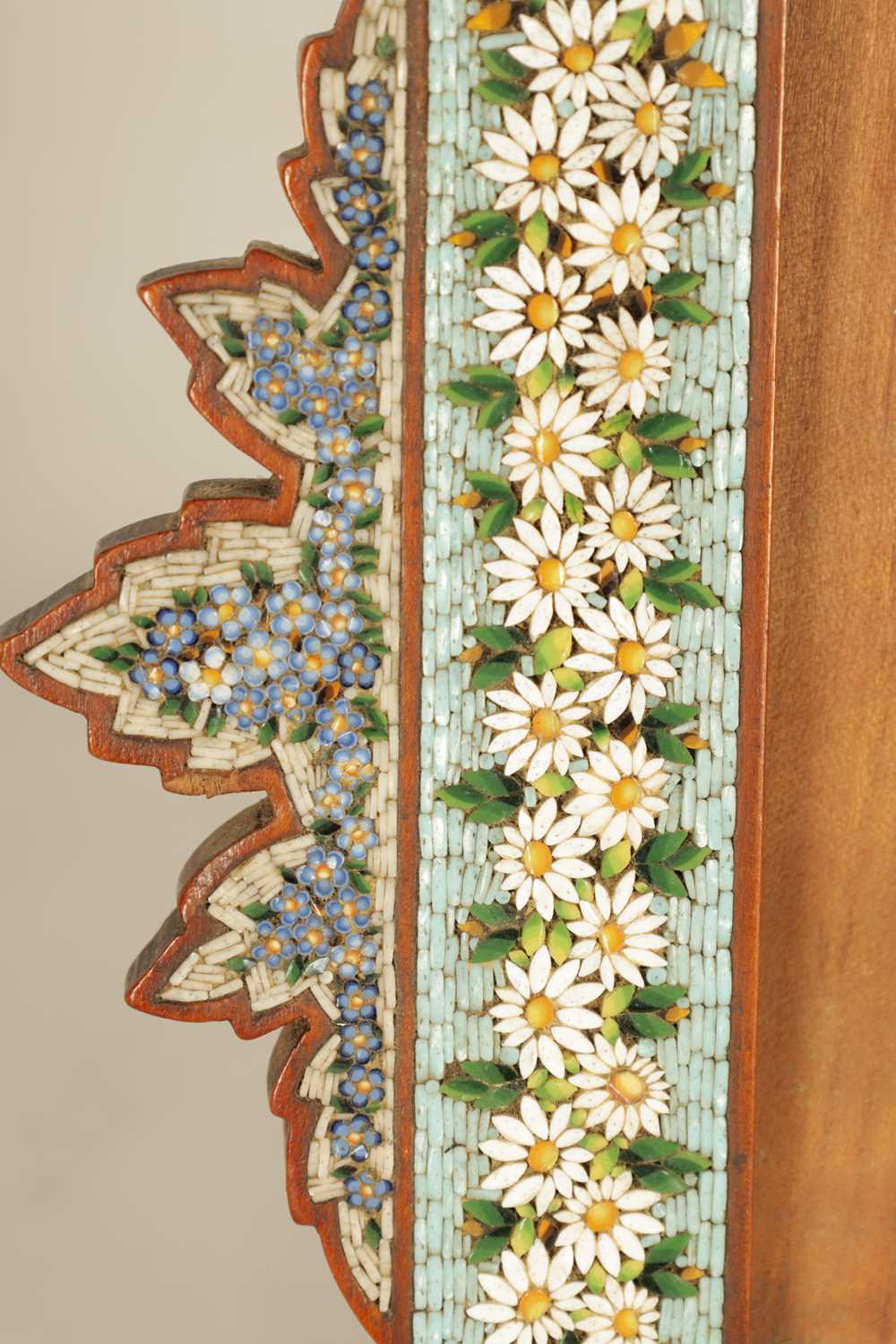 A 19TH CENTURY ITALIAN MICRO-MOSAIC DOUBLE PICTURE FRAME - Image 9 of 12