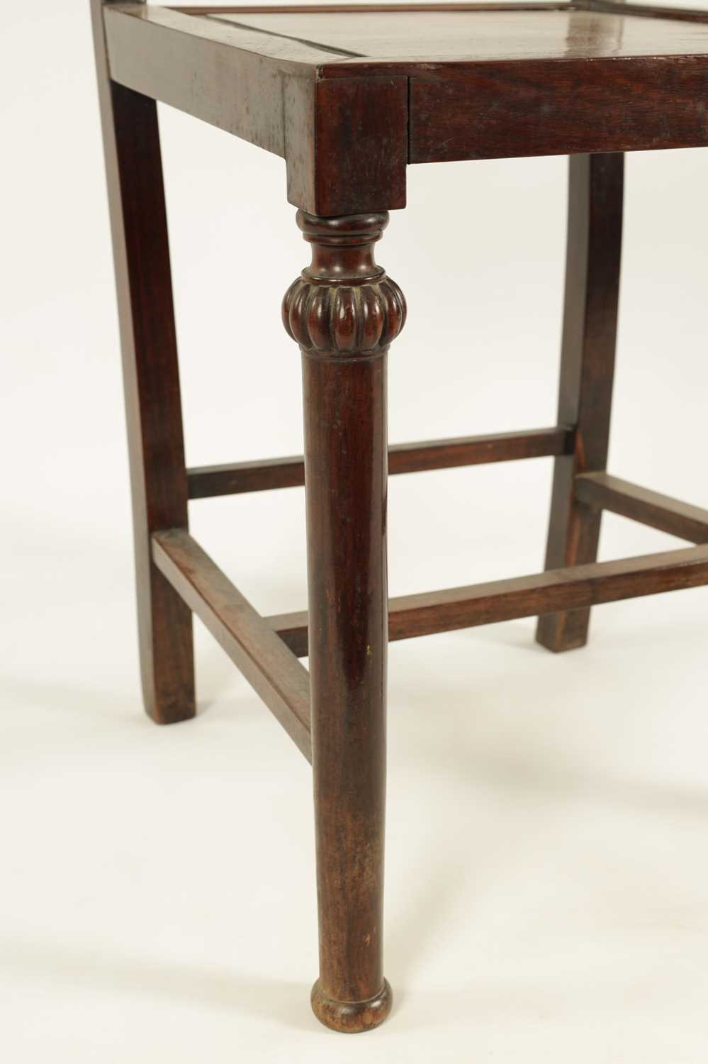 A GOOD PAIR OF 19TH CENTURY CHINESE HARDWOOD SIDE CHAIRS - Image 5 of 11