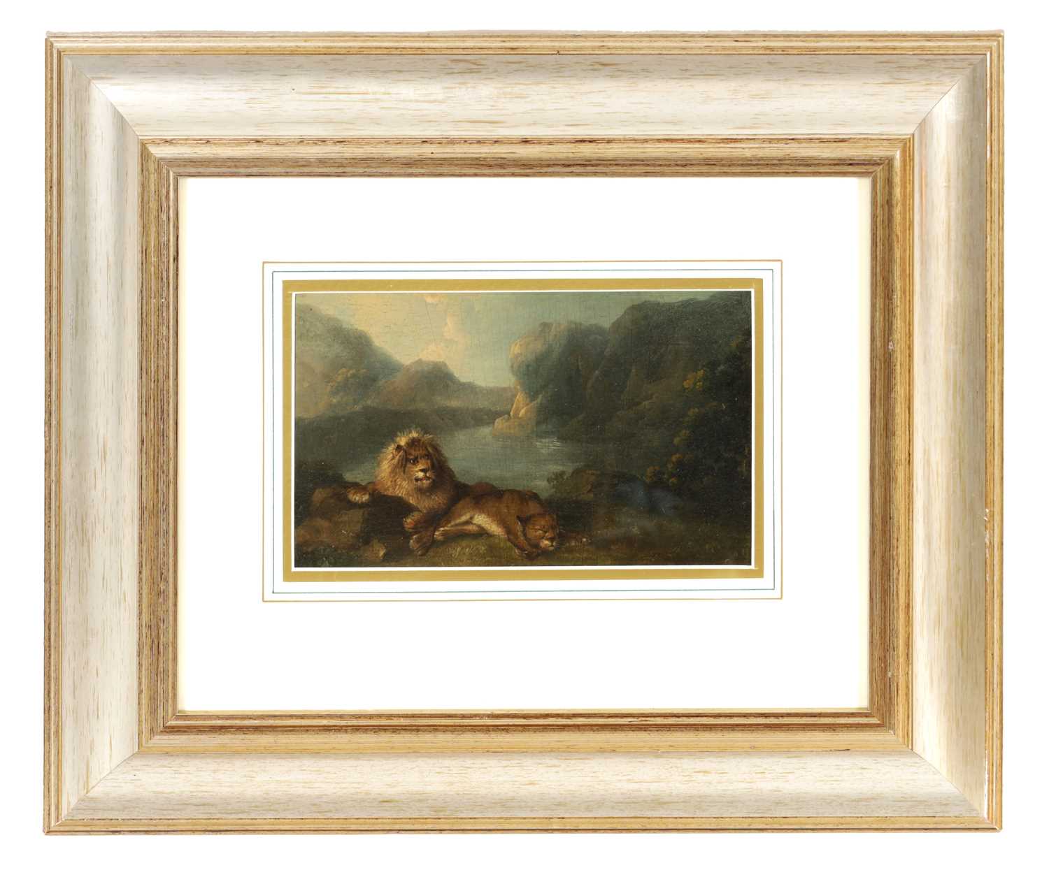 CHARLES TOWNE (1763-1840) A LATE 18TH / EARLY 19TH CENTURY OIL ON OAK PANEL