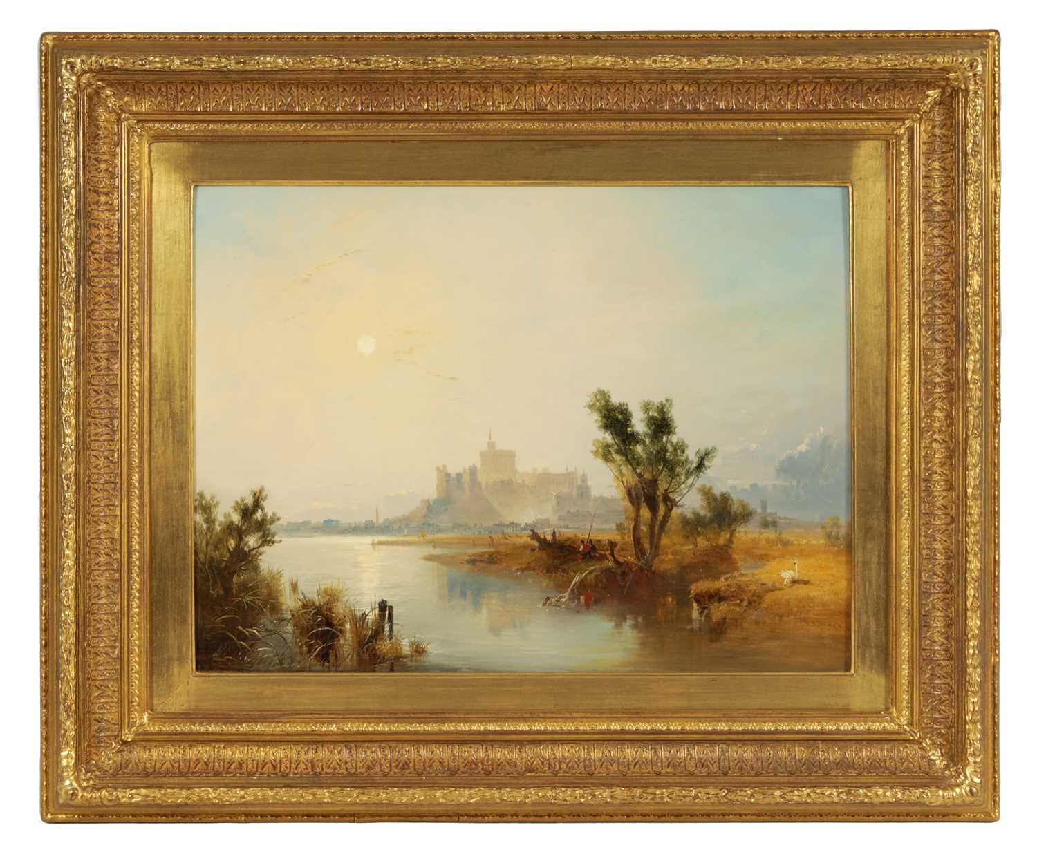 JAMES BAKER PYNE (1800-1870) OIL ON CANVAS