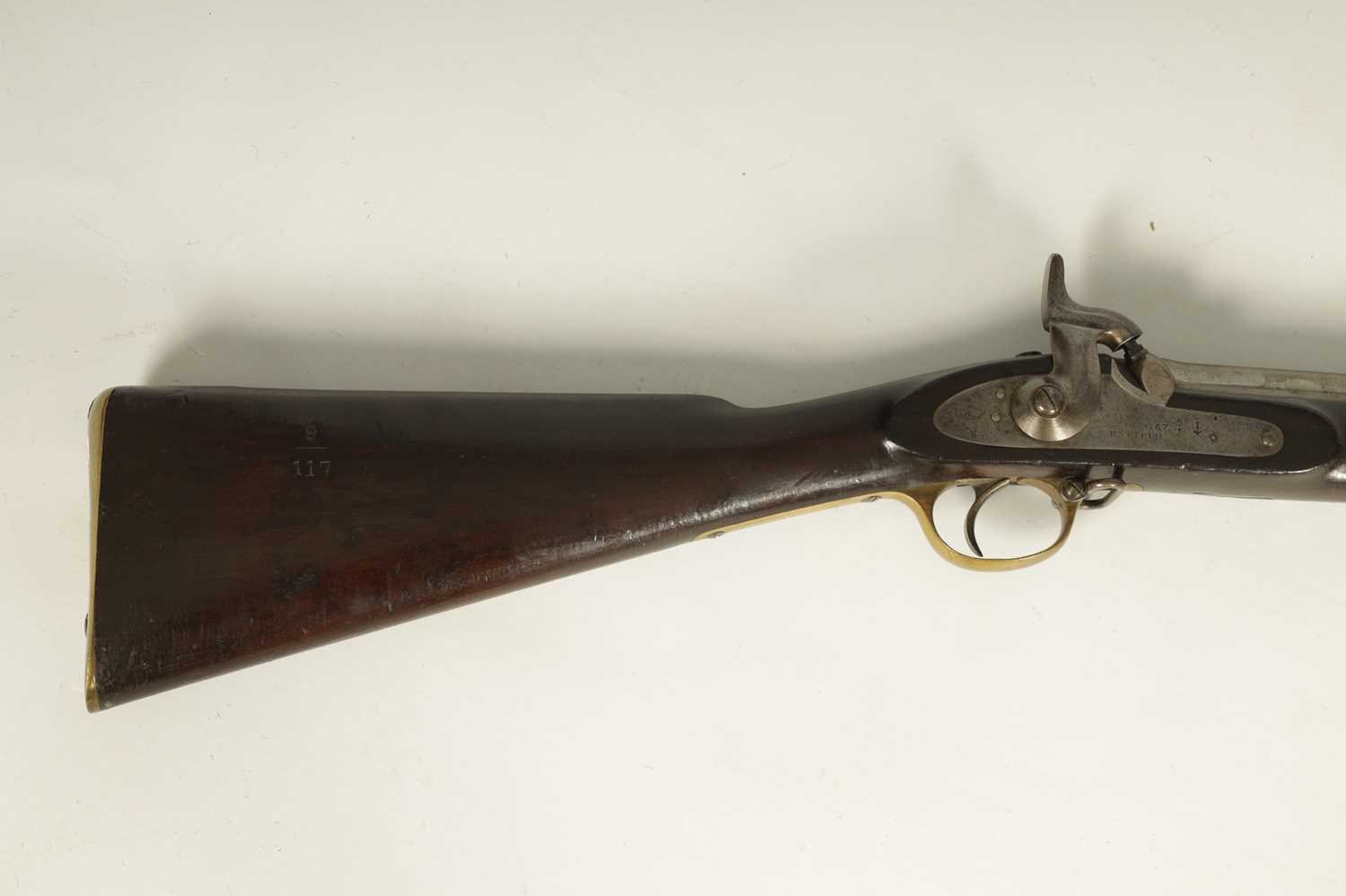 A MID 19TH CENTURY ENFIELD 1859 PATTERN PERCUSSION THREE BAND MUSKET - Image 2 of 15