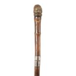 A 19TH CENTURY BAMBOO SWORD STICK