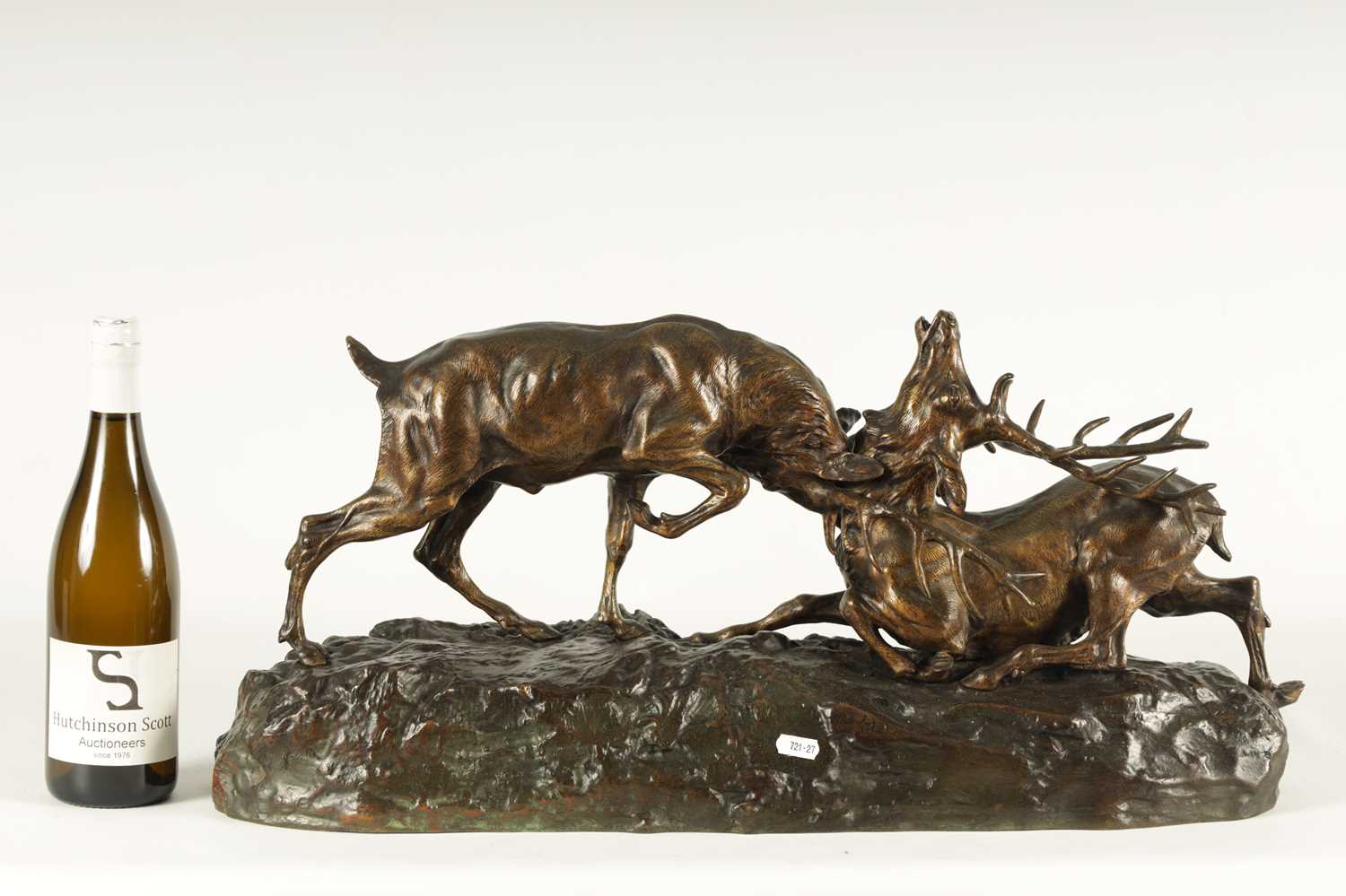 THOMAS FRANCO CARTIER (1879-1943) A LARGE 19TH CENTURY FRENCH BRONZE SCULPTURE - Image 8 of 10