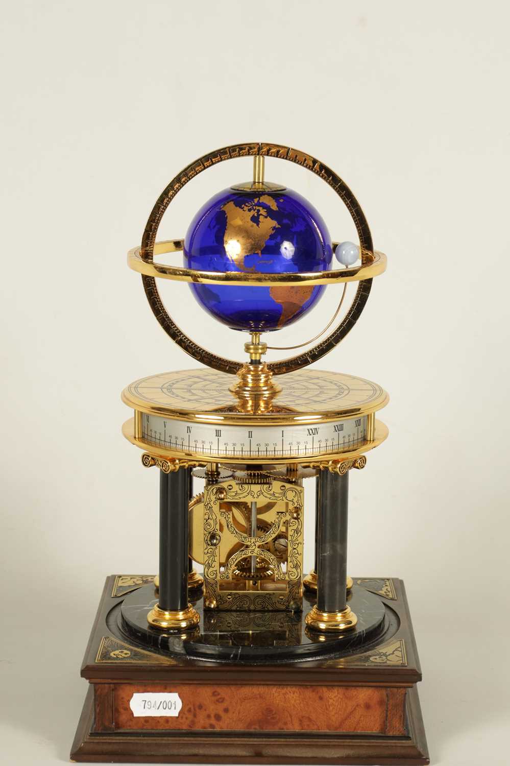 A ROYAL GEOGRAPHICAL SOCIETY MILLENNIUM CLOCK - Image 11 of 15