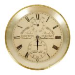 JOHN POOLE, MAKER TO THE ADMIRALTY, FENCHURCH. LONDON. A LATE 19TH CENTURY MARINE CHRONOMETER