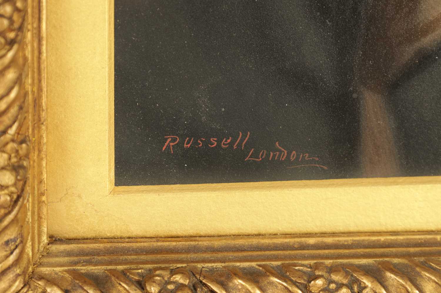 A 19TH CENTURY HAND-TINTED OPALOTYPE PORTRAIT BY RUSSELL, LONDON - Image 4 of 5