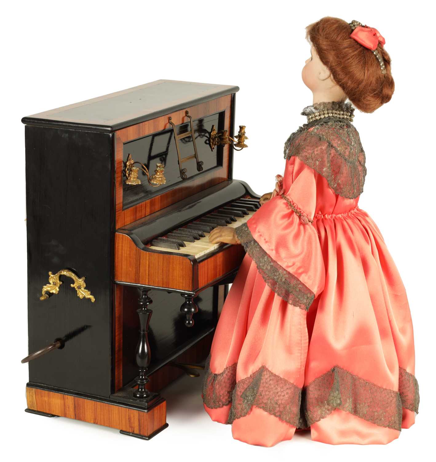 A RARE 19TH CENTURY FRENCH AUTOMATON MUSIC BOX