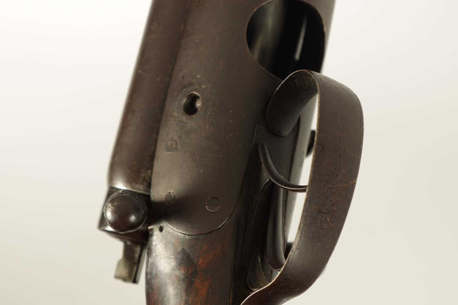 A BAKERS PATENT DOUBLE BARREL BOLT ACTION SHOTGUN - Image 2 of 6